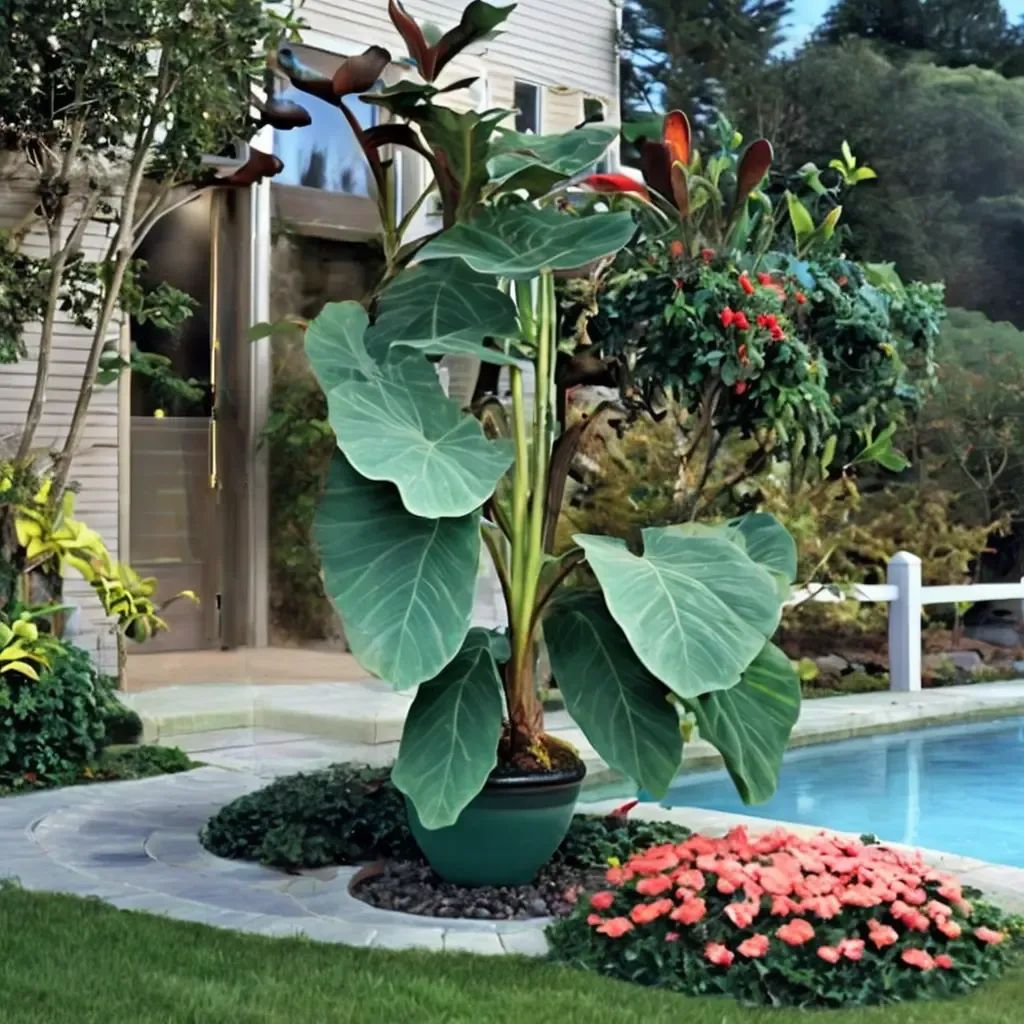 Colocasia esculenta 'Jacks Giant'