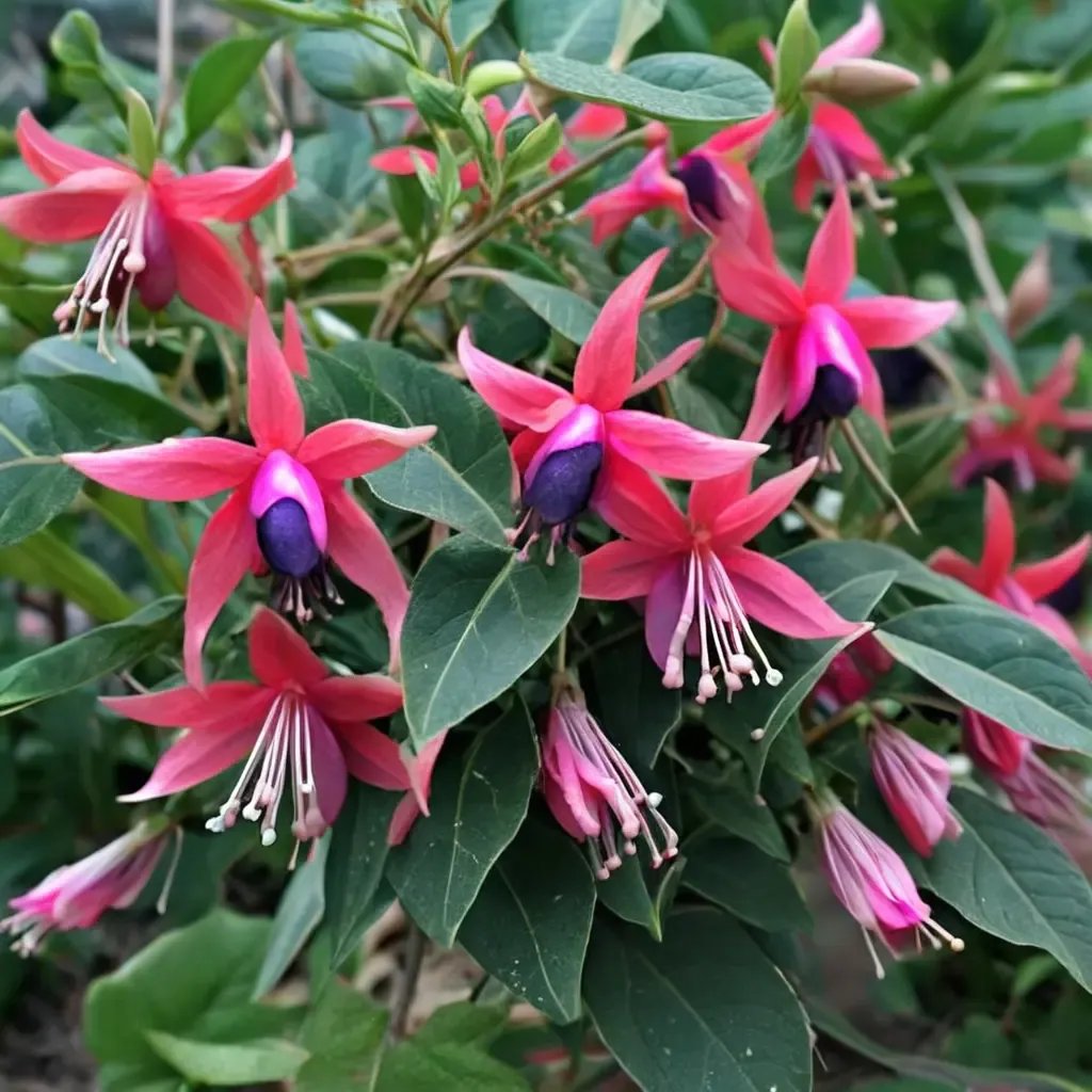 Fuchsia x hybrida 'Sanihanf'