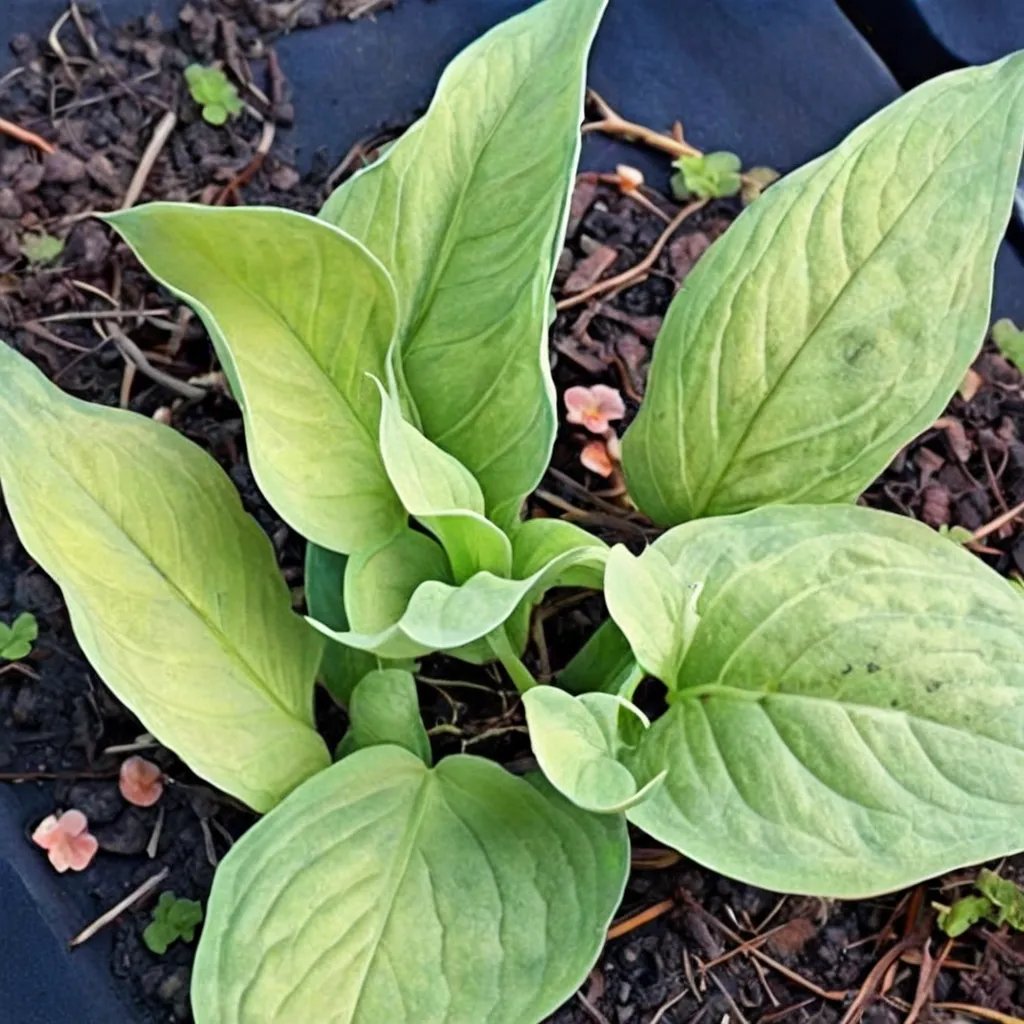 Hosta x hybrida 'Dixie Ghost'