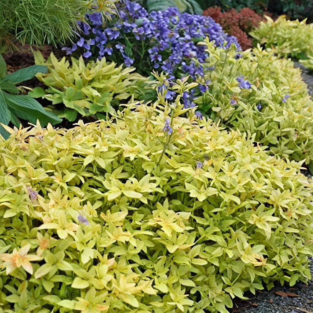 Veronica x hybrida 'Aztec Gold'