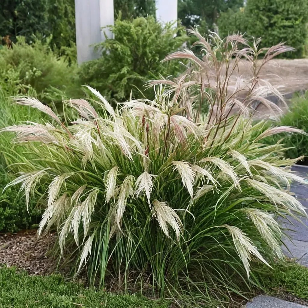 Miscanthus sinensis 'Yakushima Dwarf'