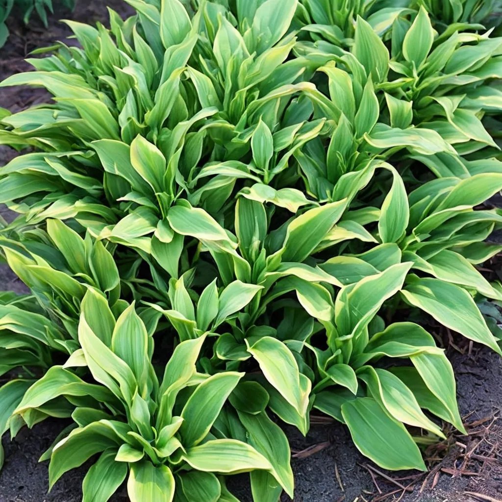 Hosta x hybrida 'Tattle Tails'