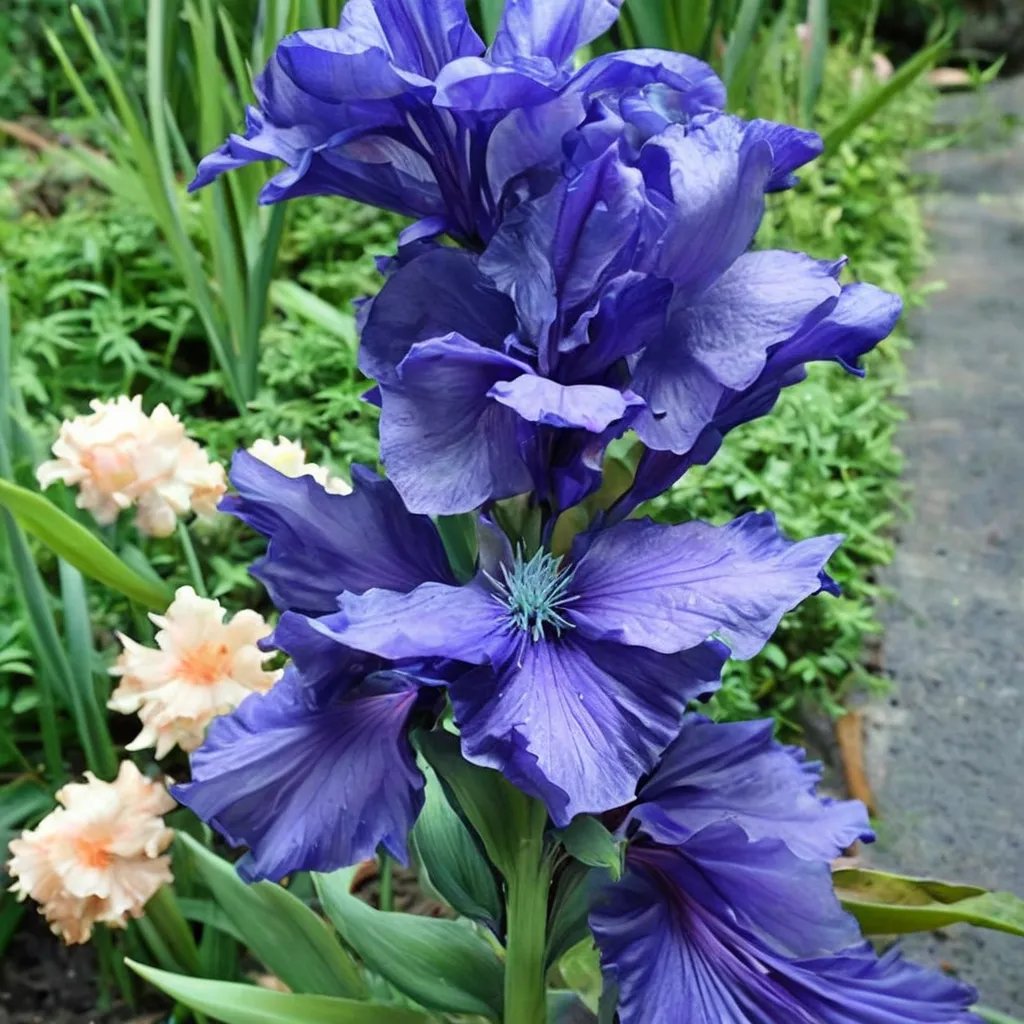 Iris x germanica 'Breakers'