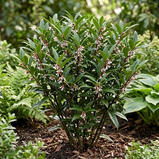 Sarcococca hookeriana 'Fragrant Valley'