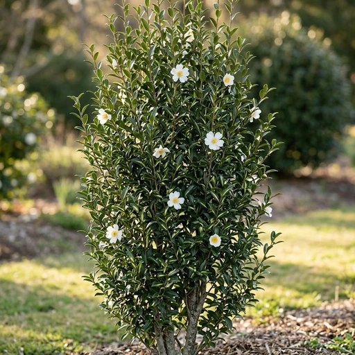 Camellia sasanqua 'Slim 'N Trim'