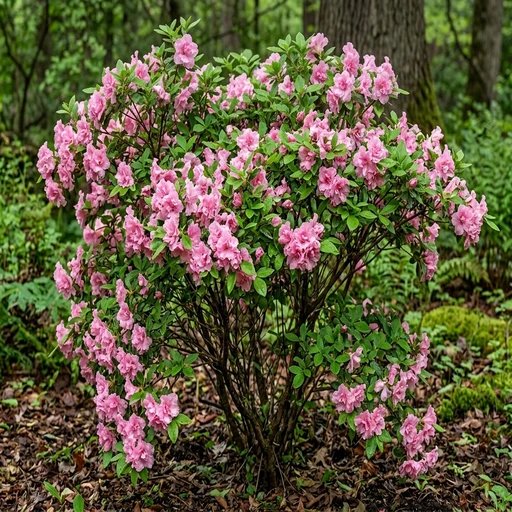 Rhododendron 'Pink Double'