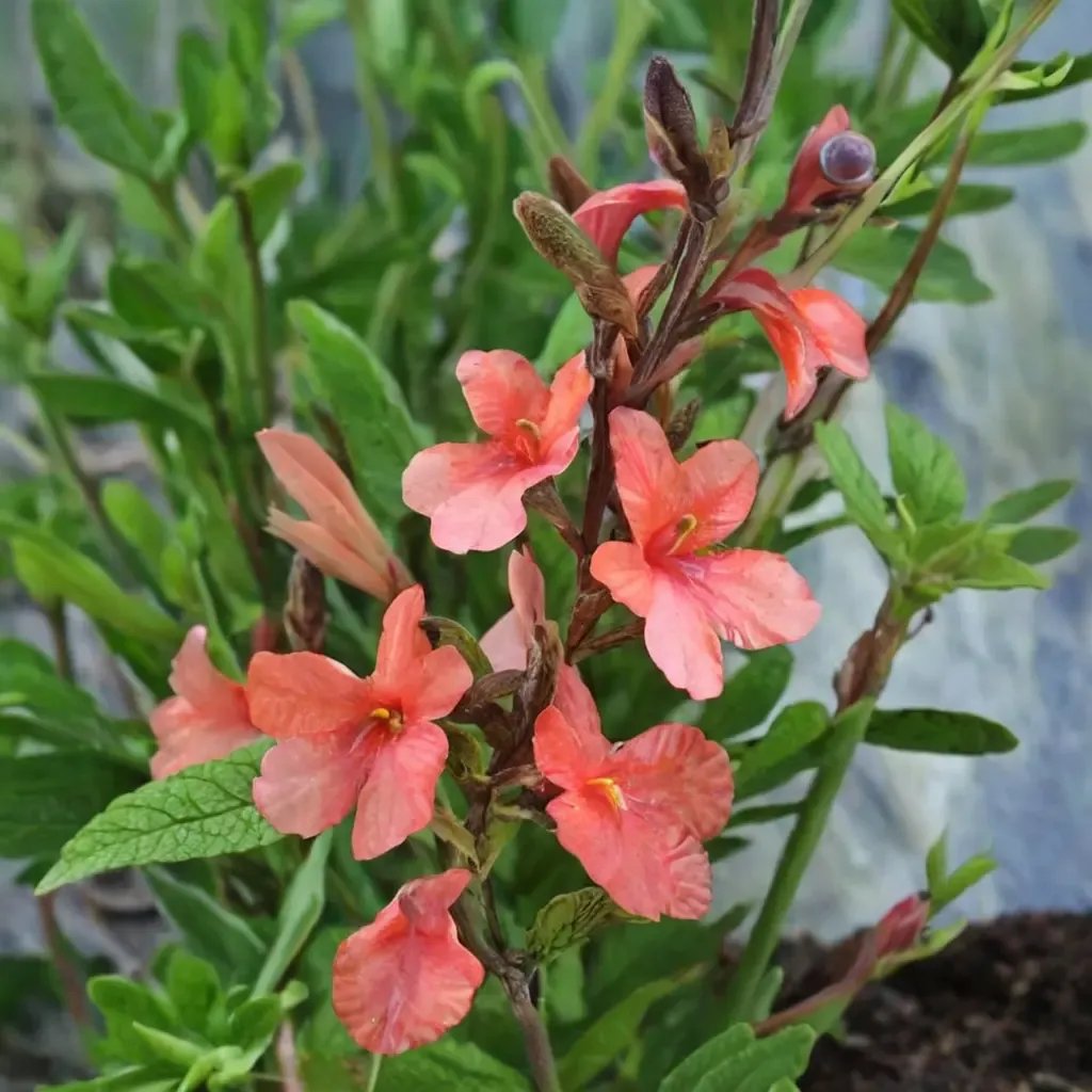 Salvia greggii 'Tangerine'