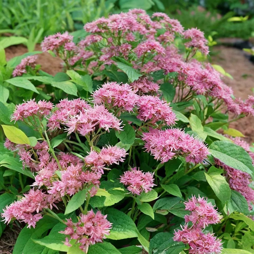 Spiraea x hybrida 'Mix'