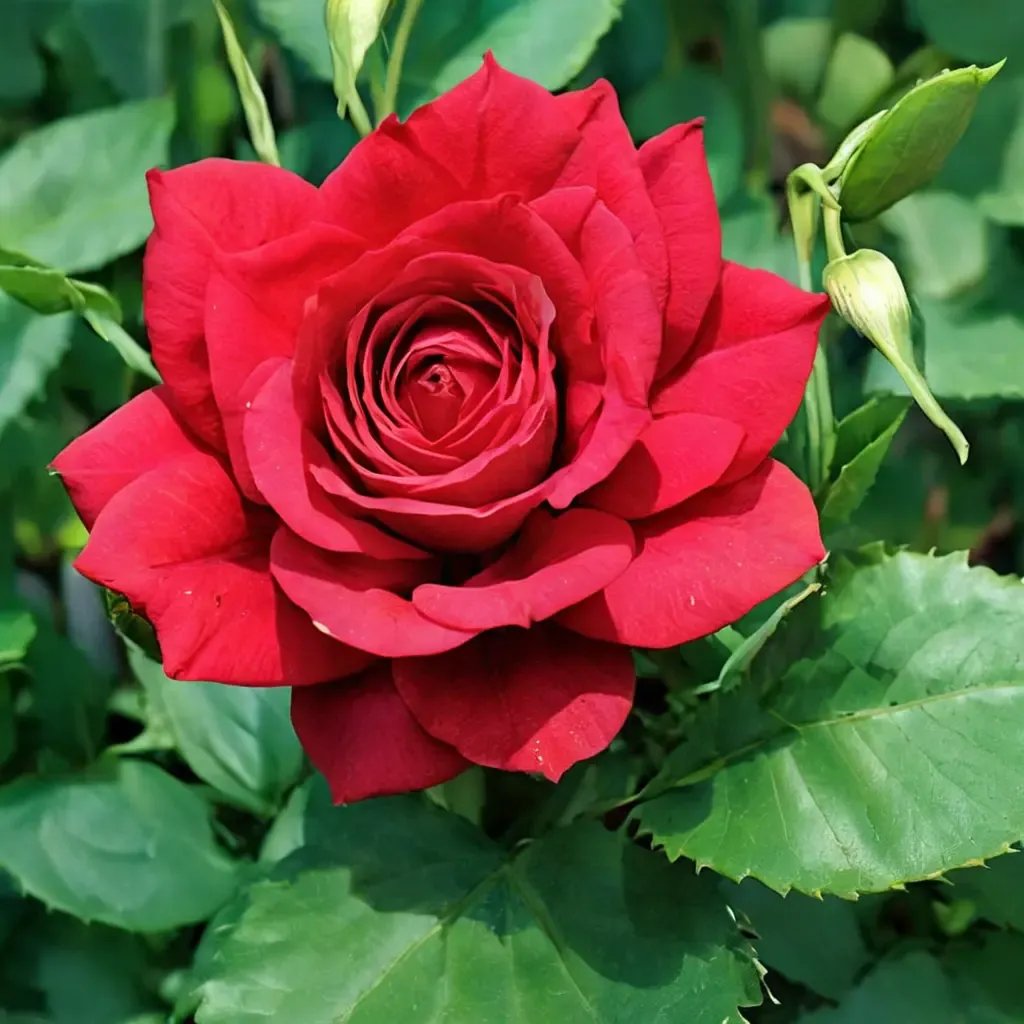 Rosa x hybrida 'Olympiad'