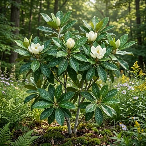 Magnolia virginiana 'Green Shadow'