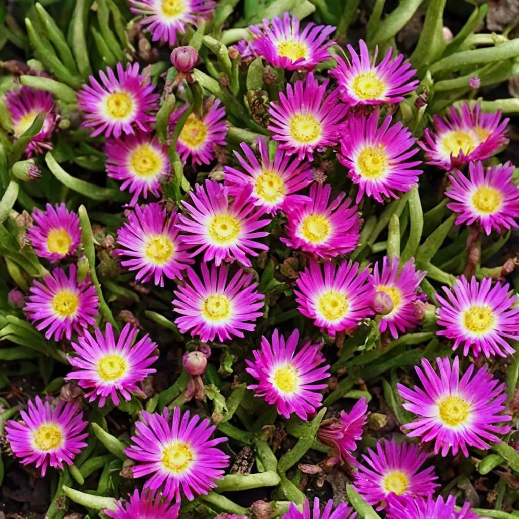 Delosperma x hybrida 'Hot Pink Wonder'