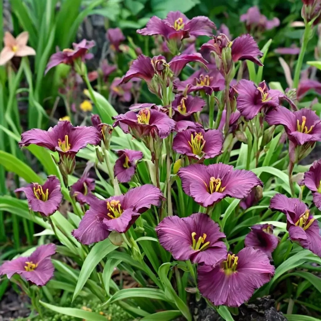 Hemerocallis x hybrida 'Little Grapette'