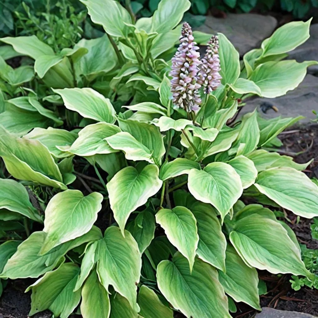 Hosta x hybrida 'Surfer Dude'