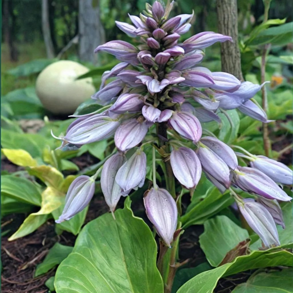 Hosta x hybrida 'Grape Fizz'