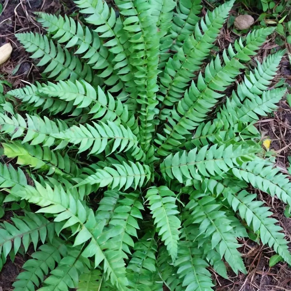 Cyrtomium lonchitoides