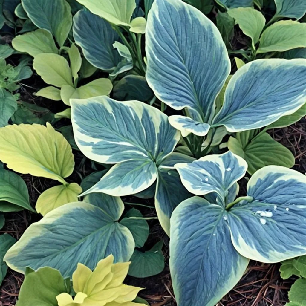 Hosta x hybrida 'Eclipse of the Heart'