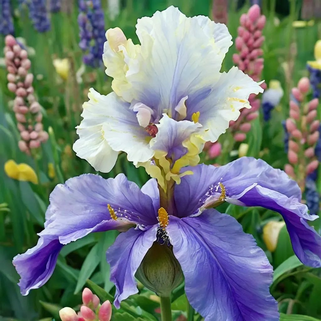 Iris x germanica 'Dream of You'