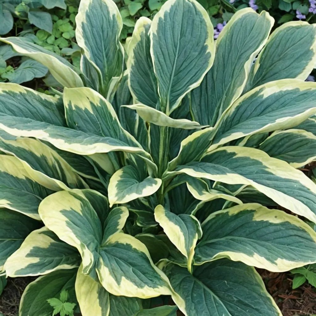 Hosta x hybrida 'Singing in the Rain'