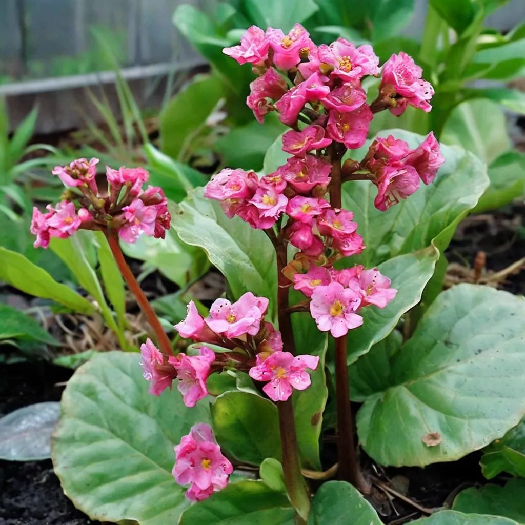 Bergenia cordifolia 'Red Beauty'