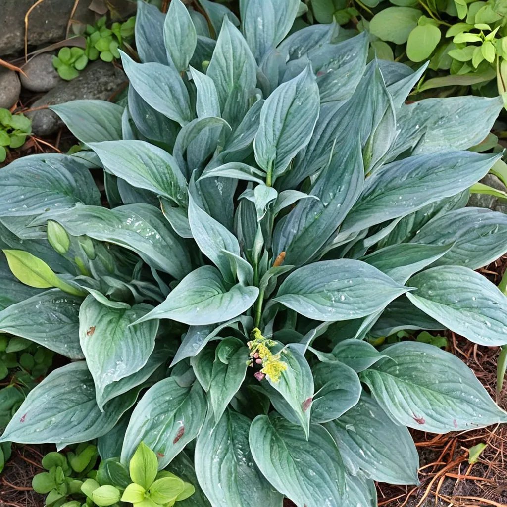 Hosta x hybrida 'Jetstream'