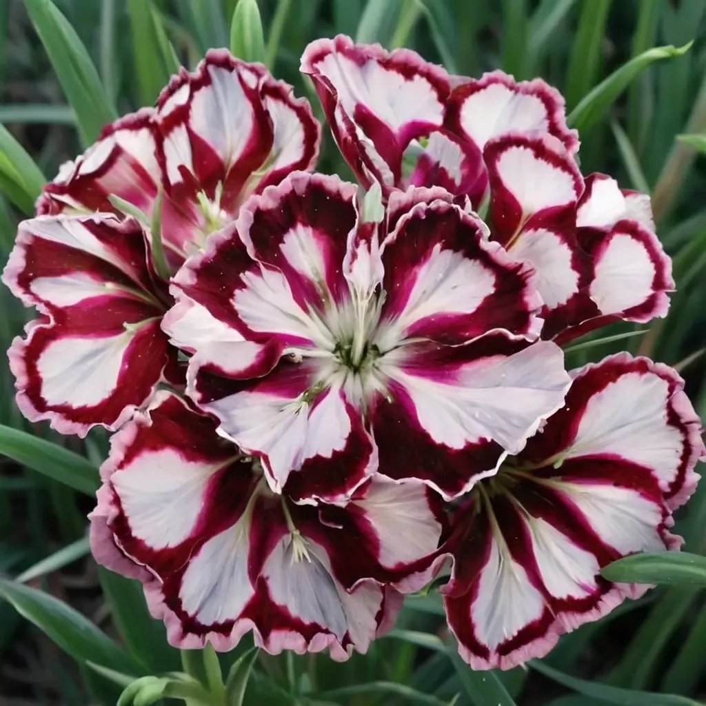 Dianthus dianthus 'Raspberry Swirl'