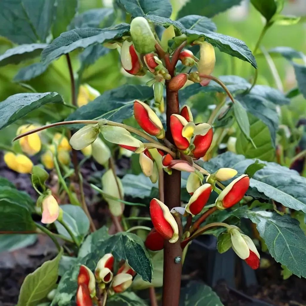 Impatiens niamniamensis 'African Queen'