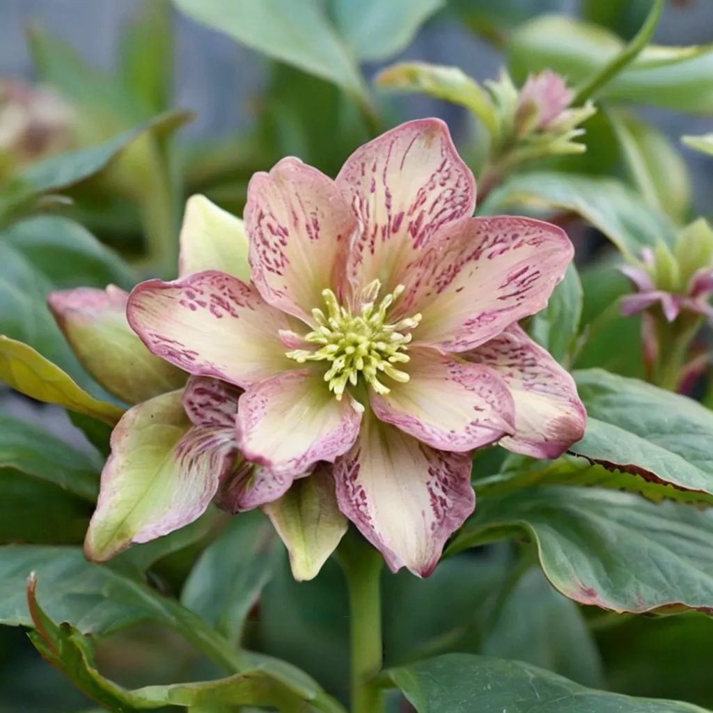 Helleborus x hybrida 'Mother of the Bride'