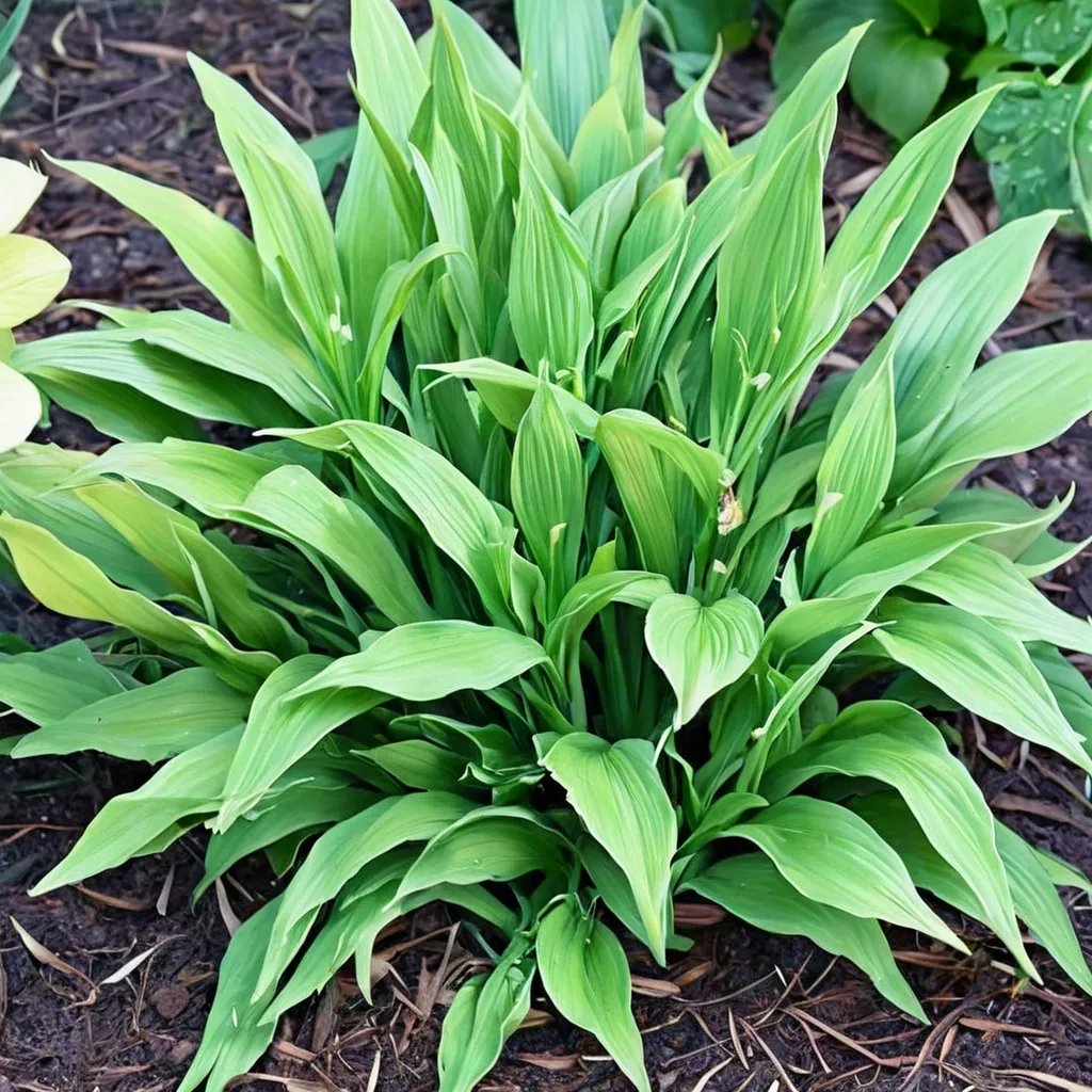 Hosta x hybrida 'Little Razor'