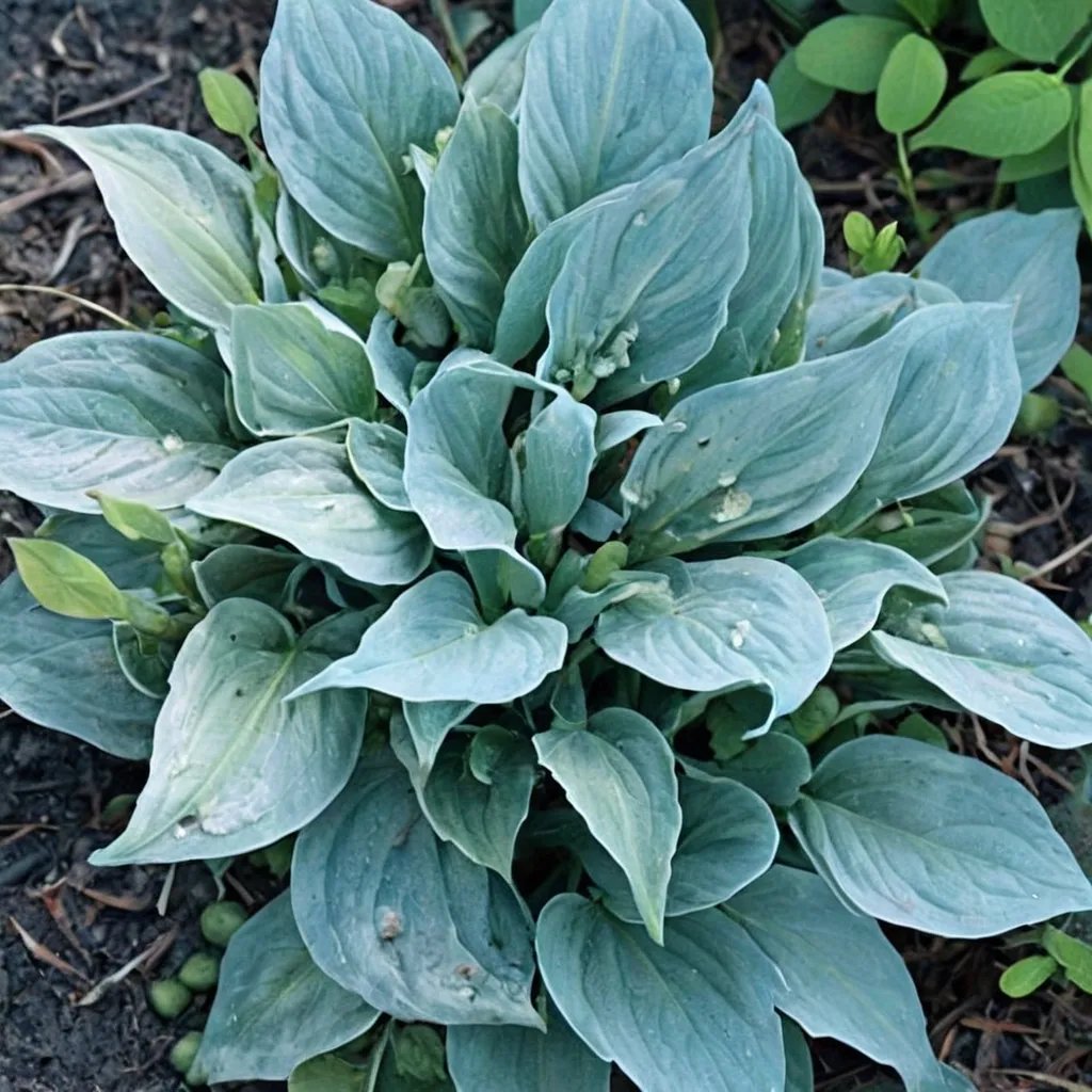 Hosta x hybrida 'Blue Eyes'