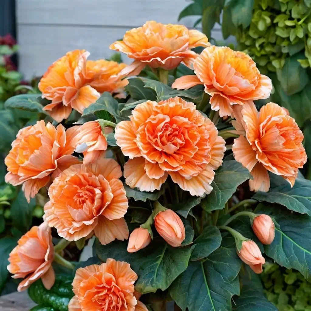 Begonia x hybrida 'Lace Apricot'