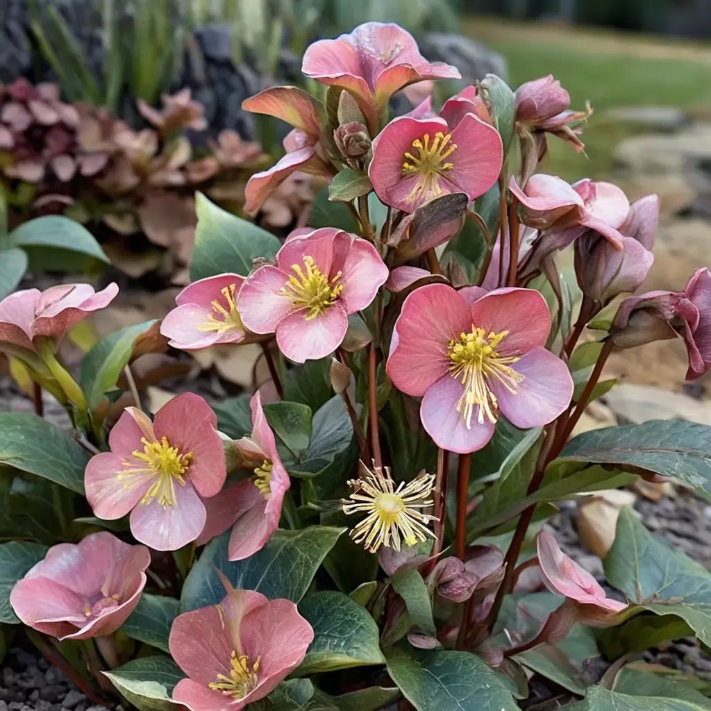 Helleborus niger 'Frostkiss Cheryl's Shine'