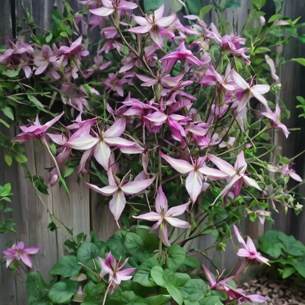 Clematis x jackmanii 'I Am Lady Q'