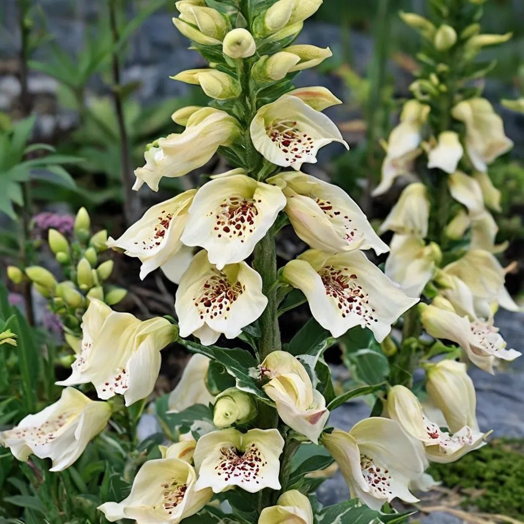 Digitalis purpurea 'Dalmation Crème'