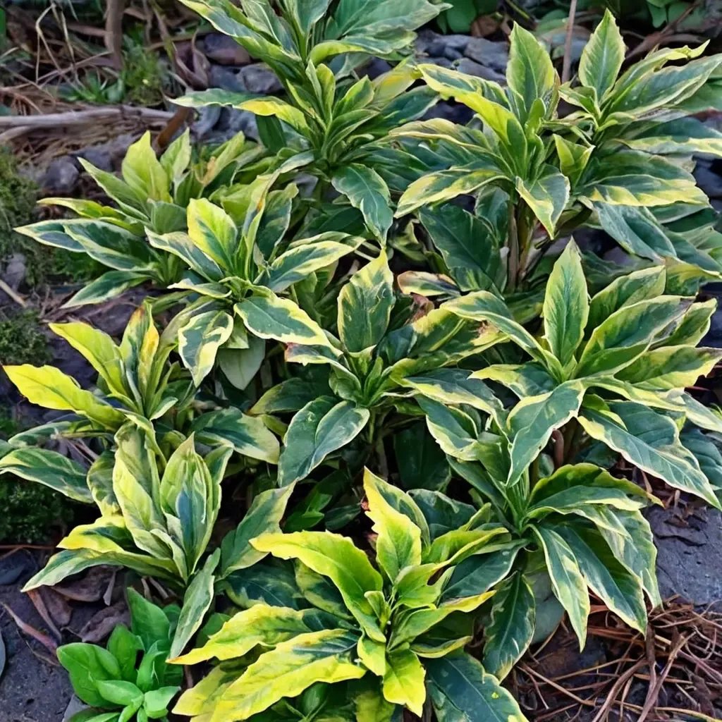 Aucuba japonica 'Limbata'