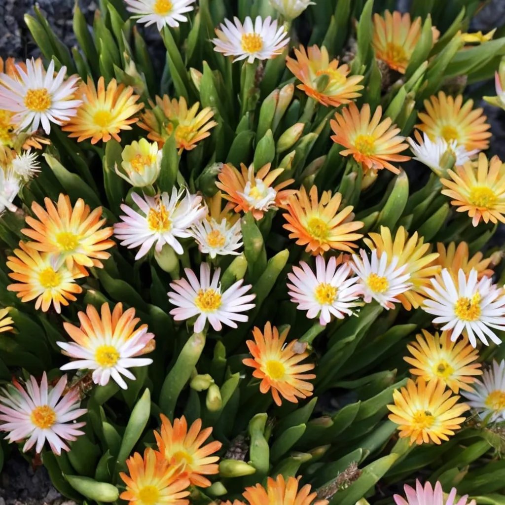Delosperma x hybrida 'Jewel of Desert Peridot'