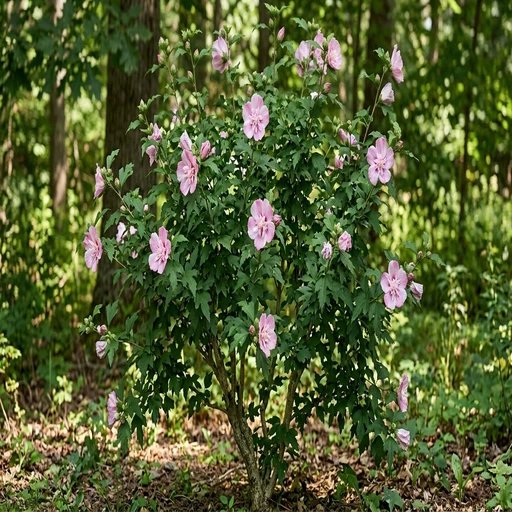 Hibiscus syriacus 'Lady Stanley'