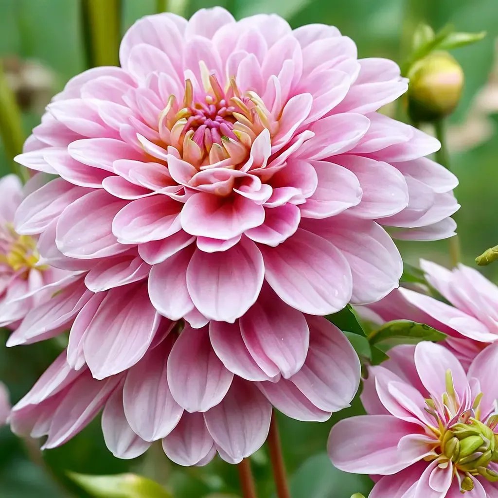 Dahlia dahlia 'Jewel Pink'