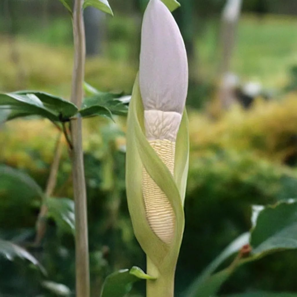 Amorphophallus curvistylis