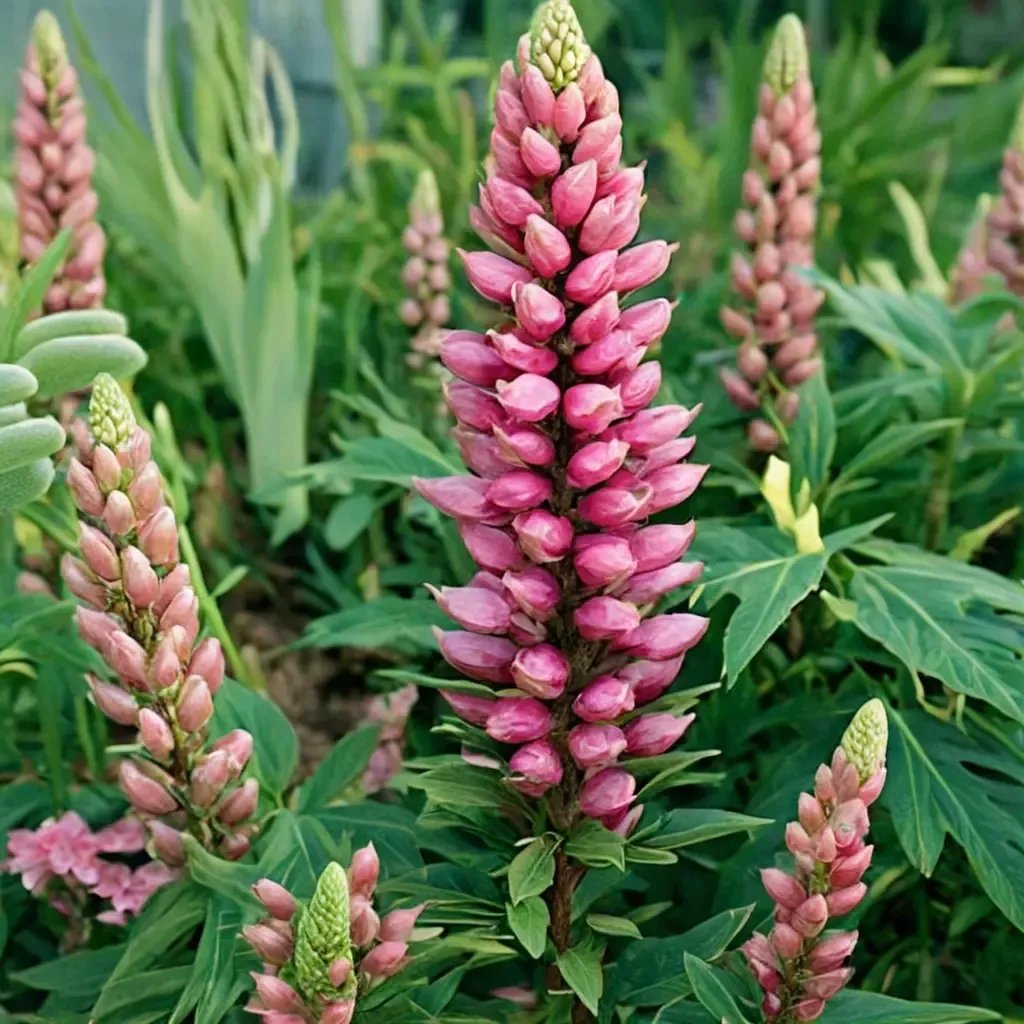 Lupinus polyphyllus 'Pink Popsicle'