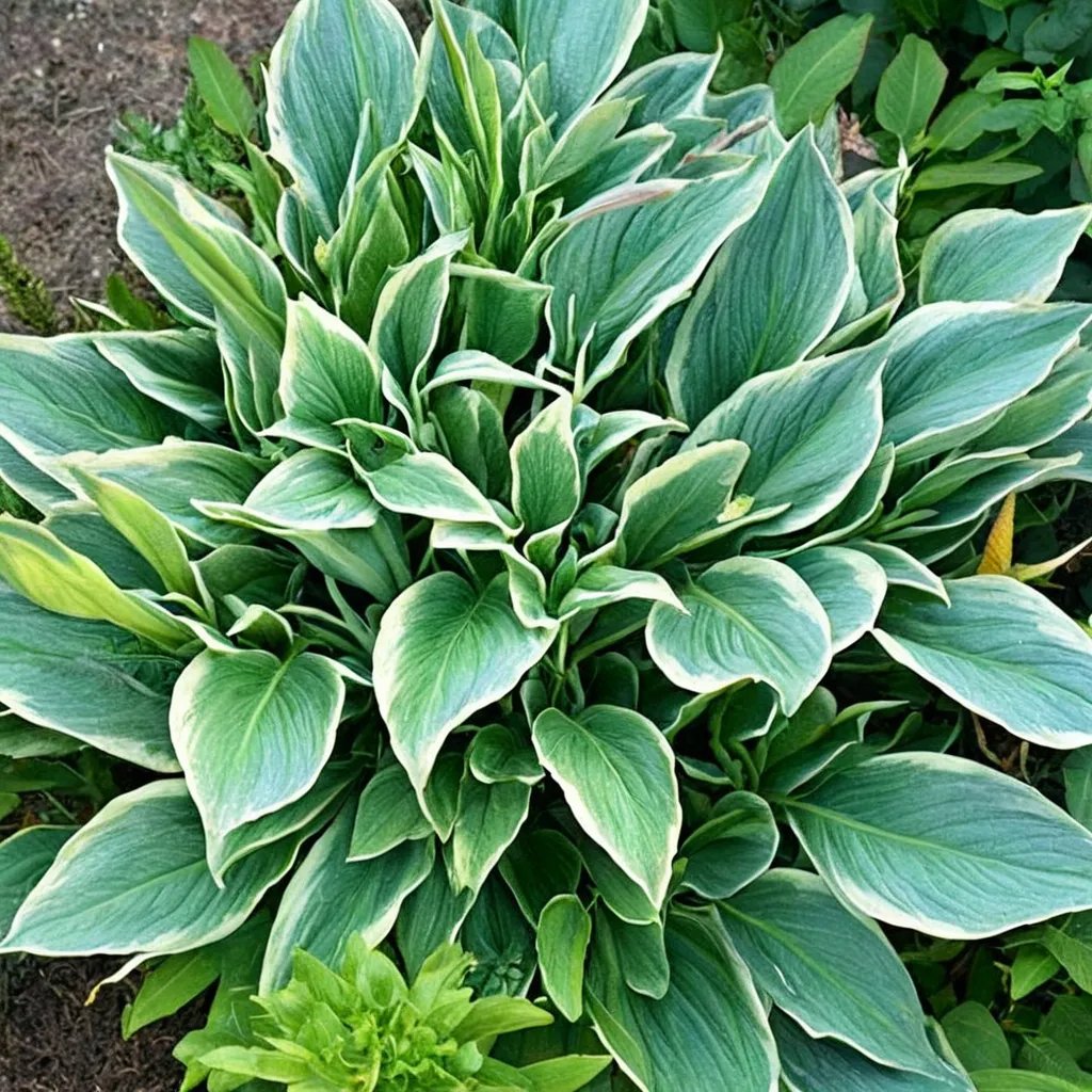 Hosta x hybrida 'Arctic Circle'