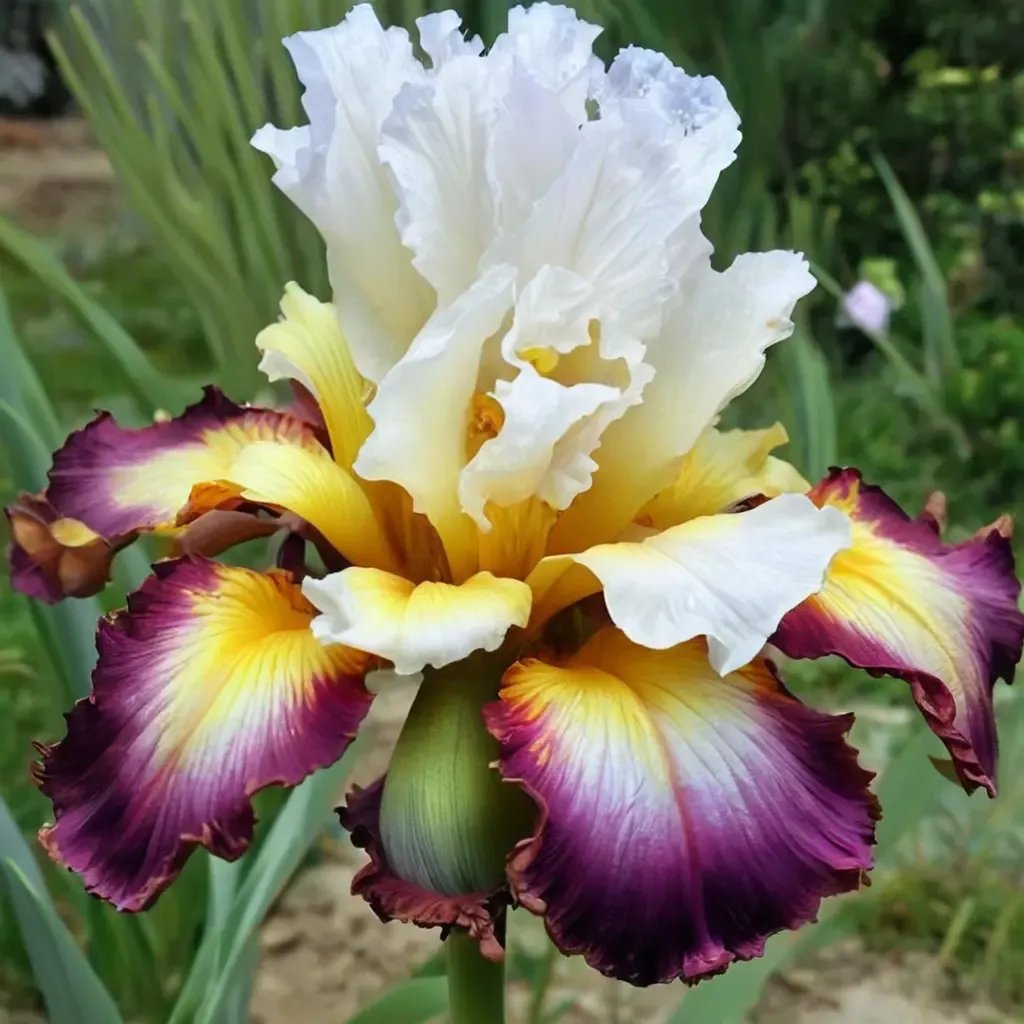 Iris iris 'Starship Enterprise'