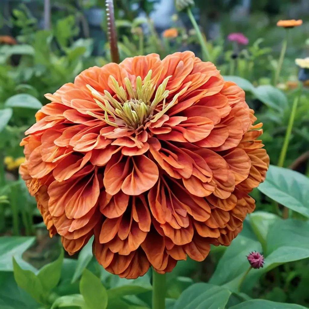 Zinnia elegans 'Benarys Giant Orange'