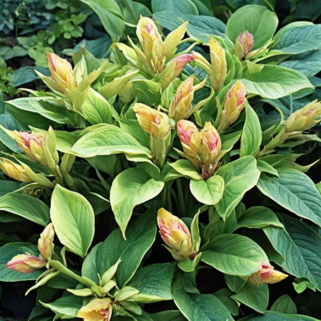 Hosta x hybrida 'Golden Torch'