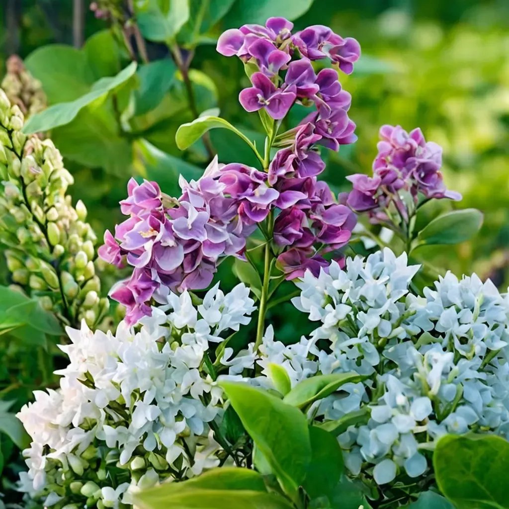 Syringa x hyacinthiflora 'Beach Party Lilac Duet'