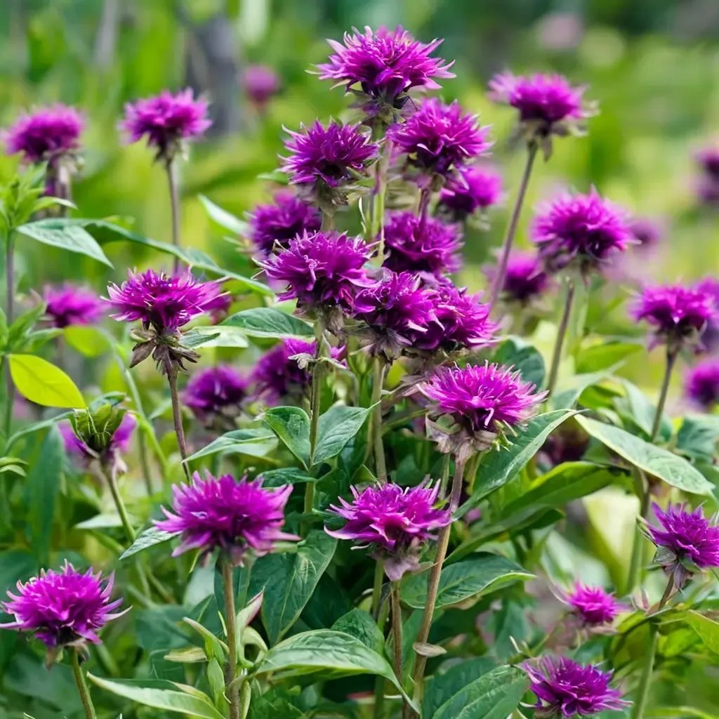 Monarda didyma 'Purple Rooster'