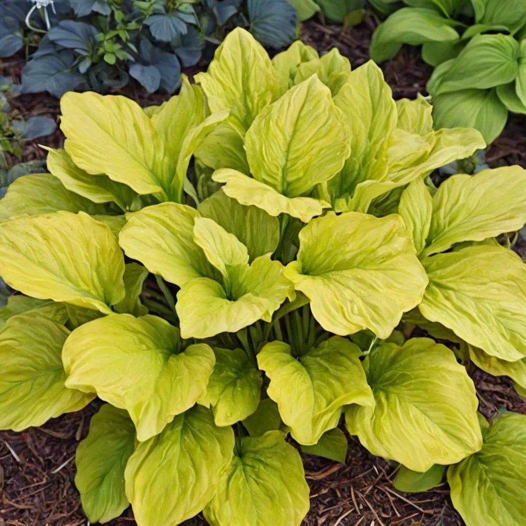 Hosta x hybrida 'Seasons in the Sun'