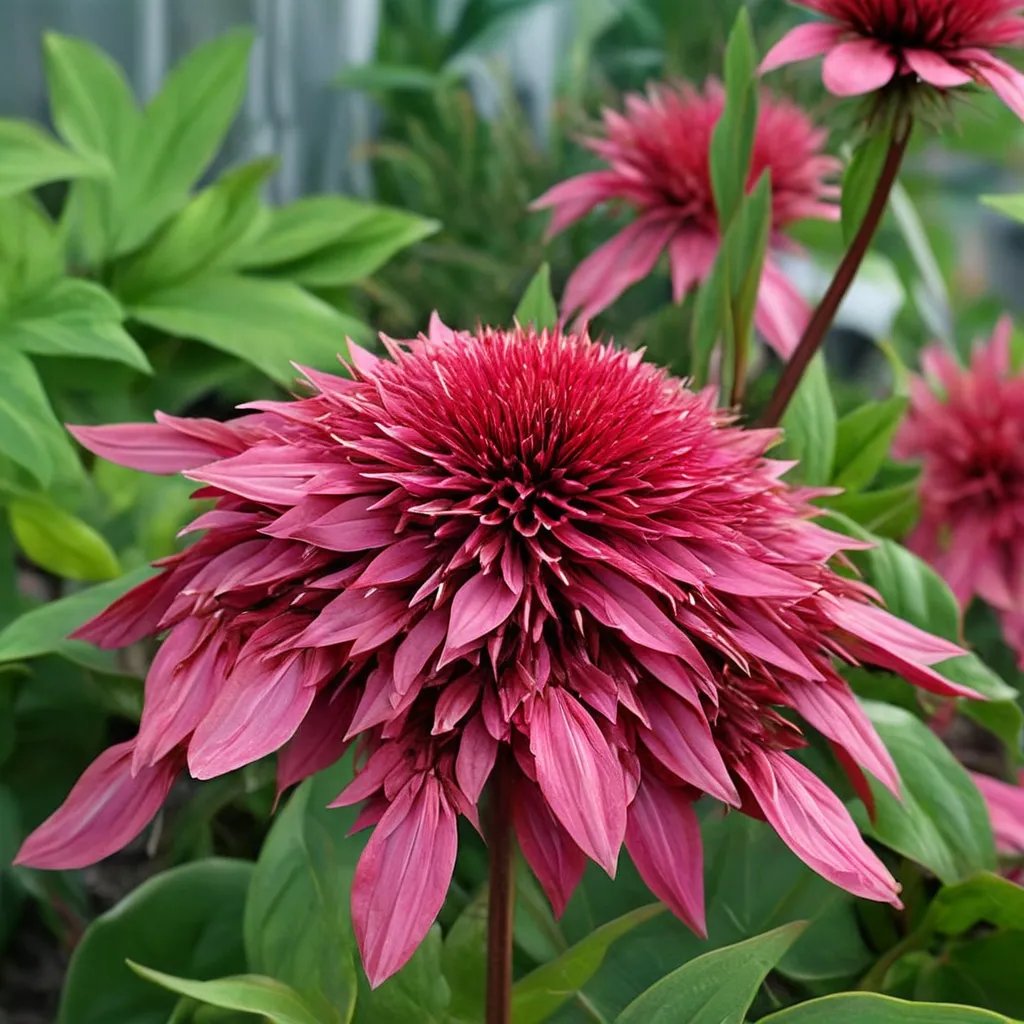 Echinacea purpurea 'Double Scoop'