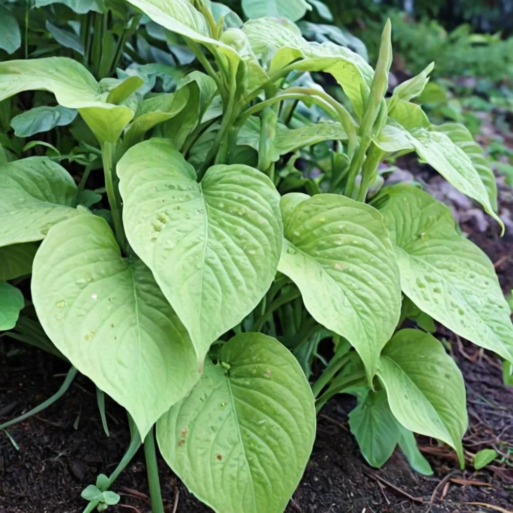 Hosta x hybrida 'Soul Shine'