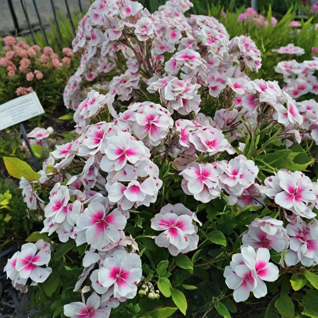 Phlox paniculata 'Cherry Cream'