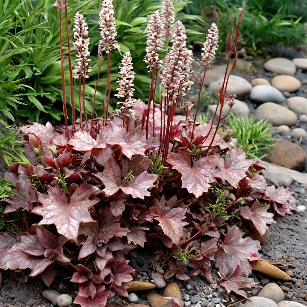 Heuchera x hybrida 'Ruby Ruffles'